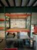 (1) - SECTION OF 12' TEAR DROP PALLET RACKING - 2
