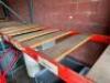 (6) - SECTION OF 16' TEAR DROP PALLET RACKING - 8