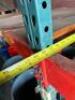 (6) - SECTION OF 16' TEAR DROP PALLET RACKING - 6
