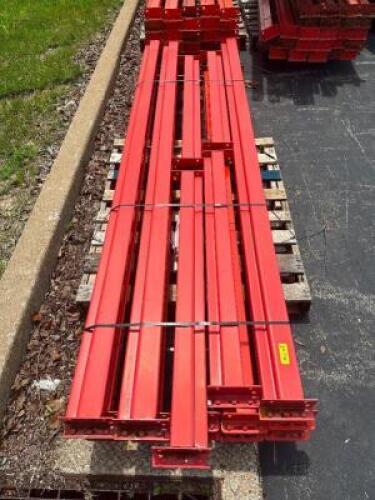(25) - CT. PALLET OF CROSS BEAMS