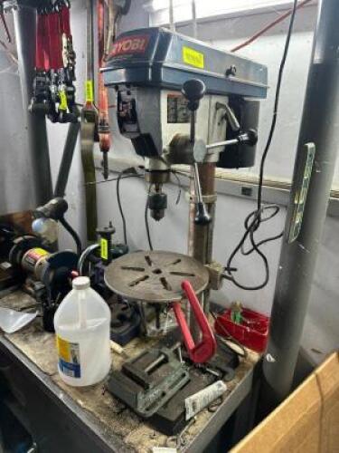 RYOBI 12" TABLE TOP DRILL PRESS.