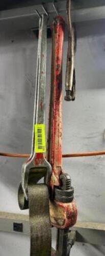(2) STRAP WRENCHES