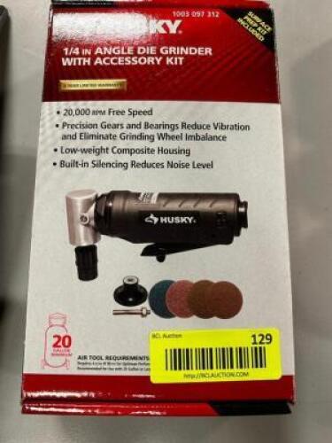 HUSKY 1/4" ANGLE DIE GRINDER