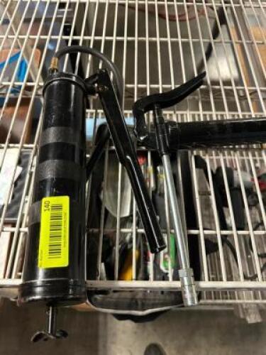 (2) ASSORTED GREASE GUNS