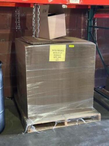 FULL PALLET OF 12" CARBOARD BOXES