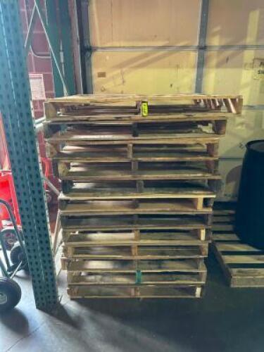 STACK OF PALLETS
