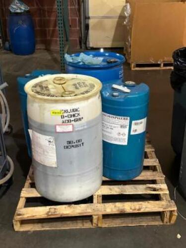 PALLET OF ASSORTED CHEMICALS