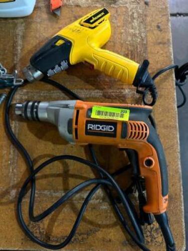 HAND DRIVER AND HEAT GUN