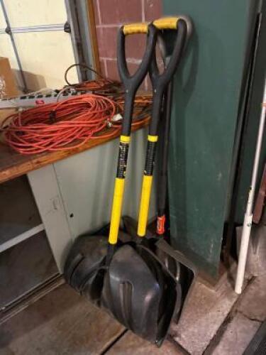 (3) - SNOW SHOVELS