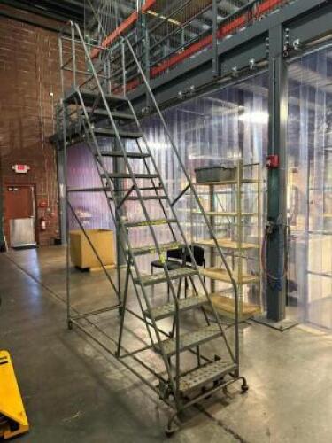 12 FT. ROLLING STAIRCASE