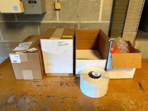 ASSORTED SHIPPING TAGS AND MARKERS