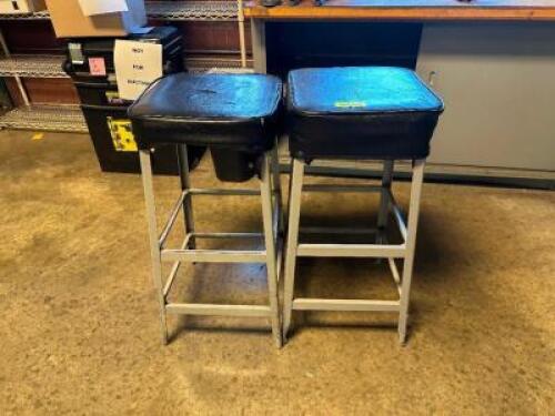 (2) - WORK STOOLS