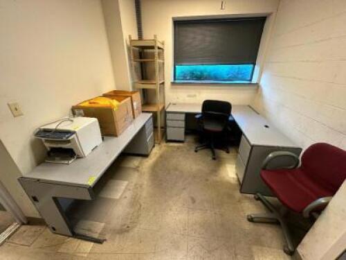 FURNITURE CONTENTS OF OFFICE