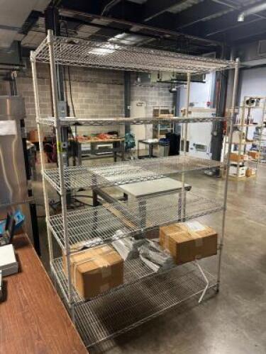 WIRE SHELVING UNIT