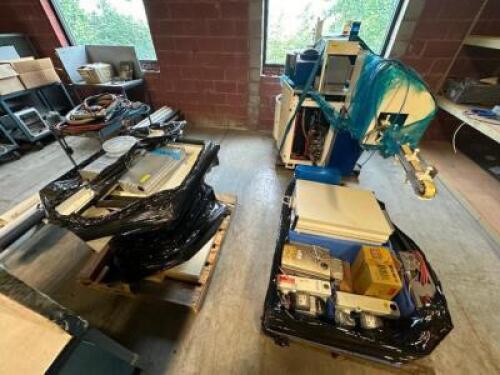 (2) - PALLETS OF ASSORTED HARDWARE AND TOOLING