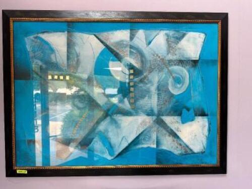 55" X 44" FRAMED PRINT