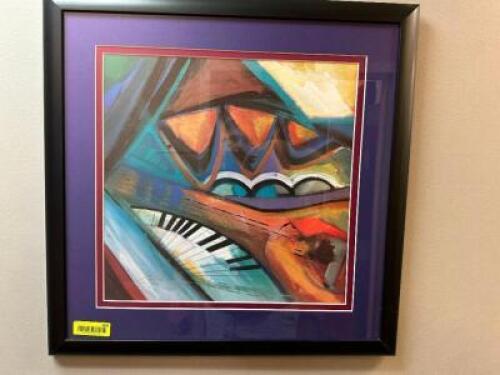21" X 21" FRAMED PRINT