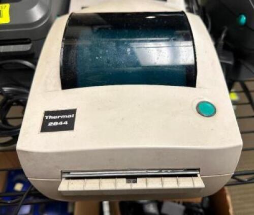 (2) ZEBRA THERMAL PRINTERS.