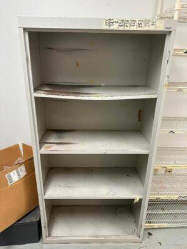 36" X 18" METAL PARTS SHELF