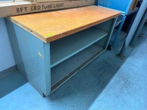 72" X 30" METAL SHOP TABLE