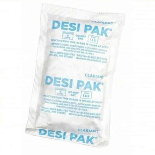 DESCRIPTION: (1) DESICCANT, DESI PAK BRAND/MODEL: ARMOR SHIELD #36LP65 INFORMATION: 6.67 CU FT AREA PROTECTED, 8 OZ DESICCANT BAG SIZE, DRUM, 300 PK S