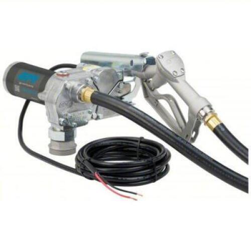 DESCRIPTION: (1) FUEL TRANSFER PUMP BRAND/MODEL: GPI #9421LH8 INFORMATION: PUMP WITH HOSE & NOZZLE, BUNG, 15 GPM MAX. FLOW RATE, 12V DC, 1/5 HP MOTOR