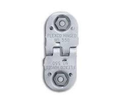 DESCRIPTION: (2) BOXES OF BOLT HINGED BELT FASTENERS BRAND/MODEL: FLEXCO #550J18NC INFORMATION: STEEEL SIZE: 1/4" - 5/8" RETAIL$: $83.15 EA QTY: 2