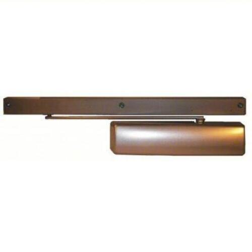 DESCRIPTION: (2) CAM ACTION DOOR CLOSER BRAND/MODEL: NORTON DOOR CONTROLS #4AUY9 INFORMATION: BRASS, HOLD OPEN, NON HANDED, 12-1/8" HOUSING RETAIL$: $