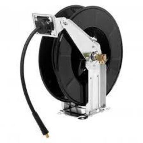 DESCRIPTION: (1) HEAVY DUTY RETRACTABLE AIR HOSE REEL BRAND/MODEL: GATES #91070 INFORMATION: BLACK SIZE: 1/2" X 50' RETAIL$: $312.47 EA QTY: 1