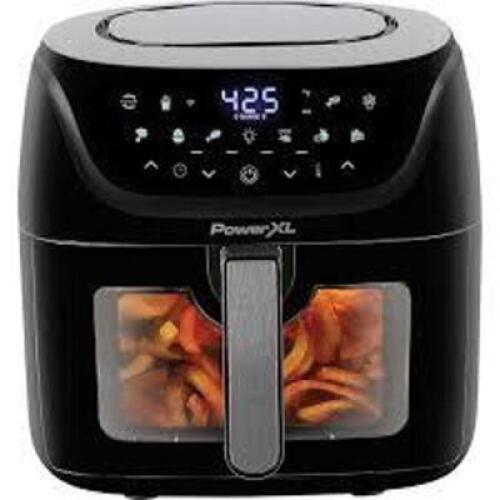 DESCRIPTION: (1) VORTEX AIR FRYER BRAND/MODEL: POWERXL INFORMATION: BLACK SIZE: 4 QT RETAIL$: $54.99 EA QTY: 1