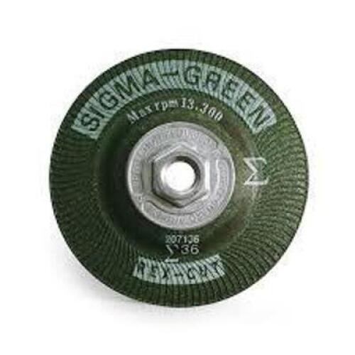 DESCRIPTION: (20) SIGMA MAX CUTTING DISCS BRAND/MODEL: REX-CUT #739102 INFORMATION: GREEN SIZE: 6" X 1/4" - 36 GRIT RETAIL$: $185.00 TOTAL QTY: 20