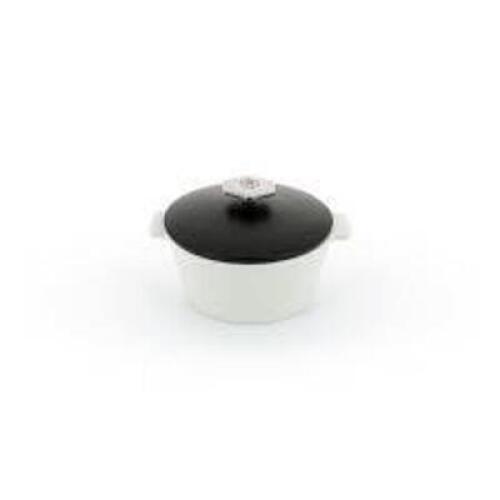 DESCRIPTION: (1) SHALLOW COCOTTE BRAND/MODEL: REVOL REVOLUTION 2 #RV21428BI SIZE: 42 OZ RETAIL$: $218.70 EA QTY: 1