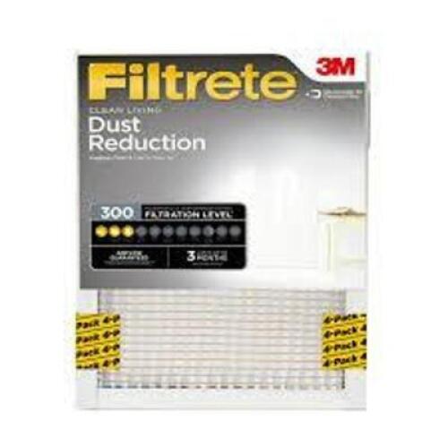 DESCRIPTION: (1) CASE OF (4) DUST REDUCTION FILTER BRAND/MODEL: 3M FILTRETE #320-4 SIZE: 12X24X1 RETAIL$: $100.00 EA QTY: 1