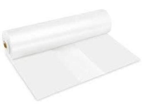 DESCRIPTION: (1) ROLL OF PLASTIC SHEETING BRAND/MODEL: AMERICOVER #6HHZ9 SIZE: Heavy Duty, 6 mil Thick, 12 ft Wd, 100 ft Lg, White, Polyethylene RETAI