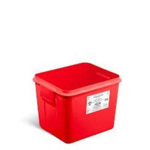 DESCRIPTION: (2) BIOHAZARD MEDICAL WASTE CONTAINER BRAND/MODEL: STERICYCLE #UN3291 INFORMATION: RED SIZE: 28 G QTY: 2