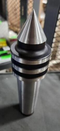 DESCRIPTION: (1) TAPER SHANK LIVE CENTER BRAND/MODEL: VC 00098152 SIZE: 2-9/32" HEAD DIA RETAIL$: $372.08 QTY: 1