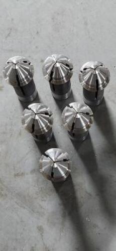DESCRIPTION: (6) TF16 EXT. NOSE SWISS COLLET BRAND/MODEL: HARDINGE TF16 SIZE: .008" TO .500" ROUND RETAIL$: $798.00 QTY: 6