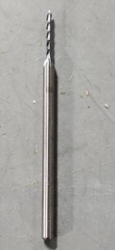DESCRIPTION: (10) SOLID CARBIDE SQ END MILL BRAND/MODEL: MICROCUT LV2060 SIZE: .060" DIA 1/2" LOC RETAIL$: $351.00 QTY: 10