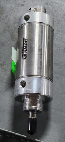 DESCRIPTION: (1) STAINLEES STEEL PNEUMATIC CYLINDER BRAND/MODEL: SPEEDAIRE 3ARN6 SIZE: 2" QTY: 1