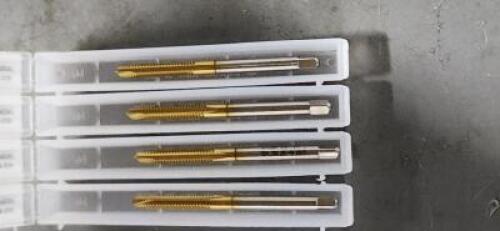 DESCRIPTION: (4) VANADIUM HSS SPIRAL POINT PLUG TAP BRAND/MODEL: WIDIA 19036 SIZE: 6-32 NC RETAIL$: $13.01 EA QTY: 4