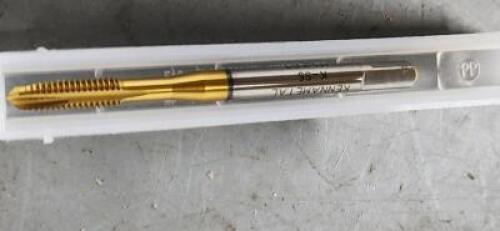 DESCRIPTION: (1) VANADIUM HSS SPIRAL FLUTE TAPS BRAND/MODEL: KENNAMETAL 48611867 SIZE: M4x0.7 MC RETAIL$: $43.50 EA QTY: 1