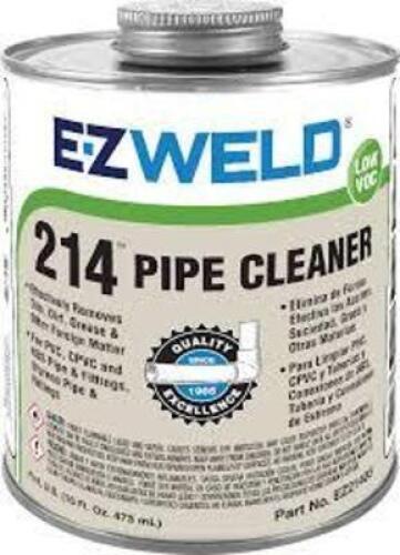DESCRIPTION: (2) PIPE CLEANER BRAND/MODEL: EZ WELD 214 SIZE: 1 PT RETAIL$: $18.91 EA QTY: 2