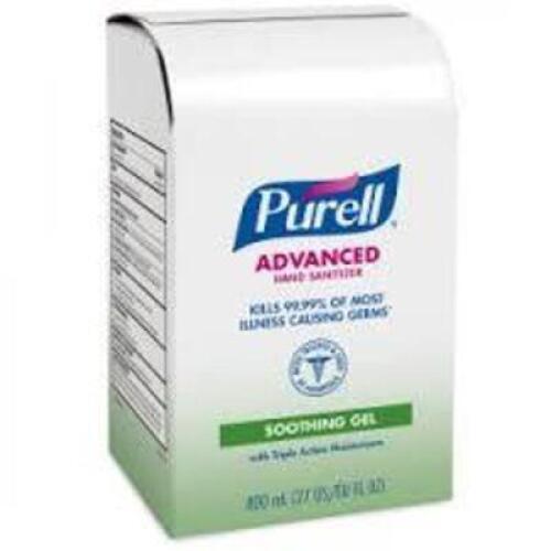 DESCRIPTION: (6) ADVANCED HAND SANITIZER BRAND/MODEL: PURELL SOOTHING GEL SIZE: 1000 ML RETAIL$: $13.67 EA QTY: 6