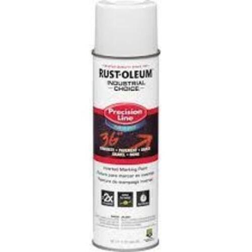 DESCRIPTION: (6) LINE MARKING PAINT BRAND/MODEL: RUST-OLEUM INFORMATION: WHITE SIZE: 17 OZ RETAIL$: $10.00 EA QTY: 6