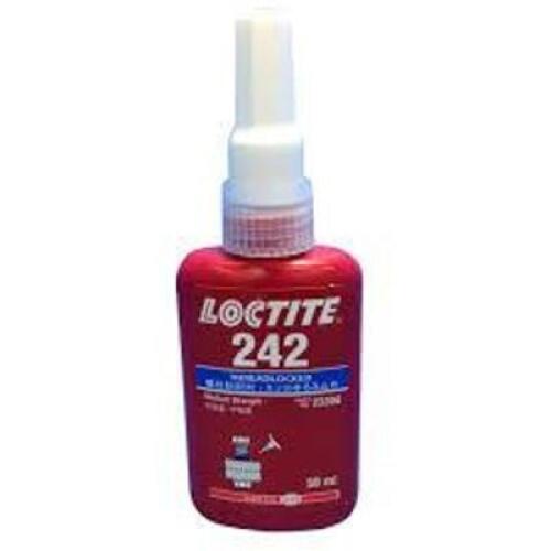 DESCRIPTION: (3) THREADLOCKER BRAND/MODEL: LOCTITE 242 SIZE: 1.69 FL OZ RETAIL$: $62.00 EA QTY: 3