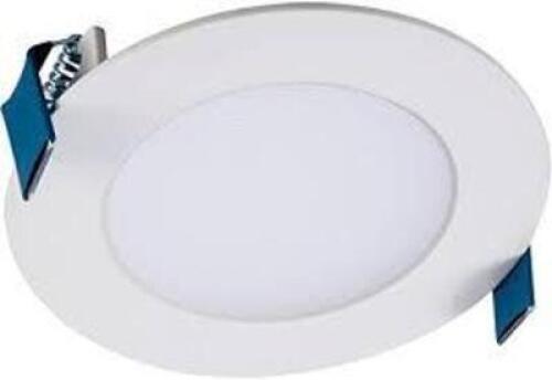 DESCRIPTION: (2) SLIM CANLESS DOWNLIGHT BRAND/MODEL: HALO SIZE: 4" RETAIL$: $22.46 EA QTY: 2
