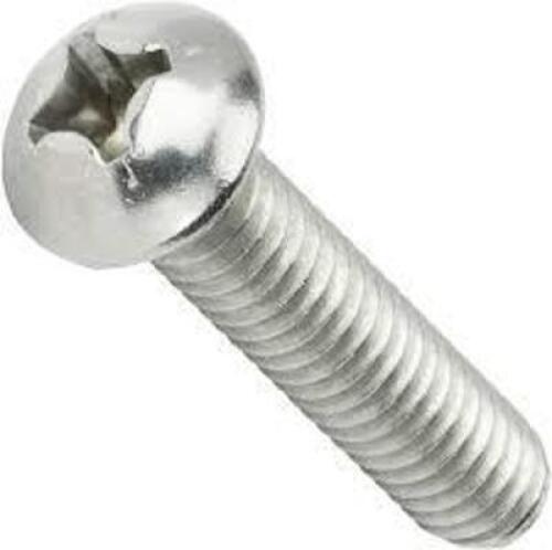 DESCRIPTION: (3) BOXES OF (100) MACHINE SCREWS ROUND PHILLIPS BRAND/MODEL: PCF SIZE: 1/4-20X1/2 RETAIL$: $25.25 EA QTY: 3