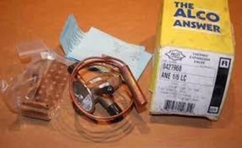 DESCRIPTION: (2) THERMO EXPANSION VALVE BRAND/MODEL: ALCO CONTROLS RETAIL$: $153.00 EA QTY: 2