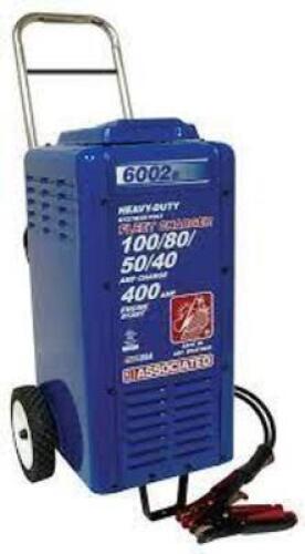 DESCRIPTION: (1) HEAVY DUTY CHARGER BRAND/MODEL: ASSOCIATED #6002B INFORMATION: BLUE RETAIL$: $789.84 SIZE: 6/12/18/24V QTY: 1