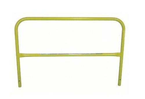DESCRIPTION: (6) HANDRAIL SECTION BRAND/MODEL: GARLOCK SAFETY/55TA22 INFORMATION: YELLOW, STEEL RETAIL$: $236.26/EA SIZE: 42" X 120" QTY: 6